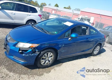 2012 Honda Civic Lx из США, поврежденный, VIN 2HGFG3B58CH551908